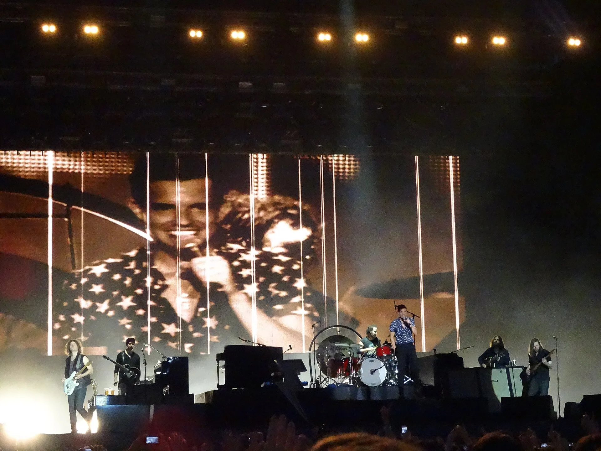 Концерт на фестивале Park Live в Москве, ВДНХ, 2013 год
